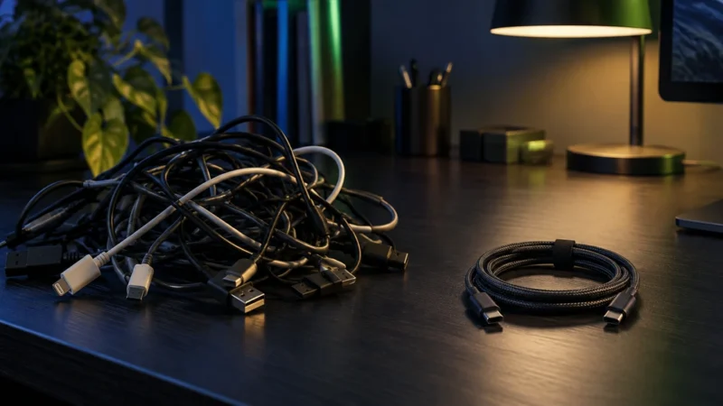 Tangled cables becoming one neat coil, for what Shopify PPC agencies get wrong